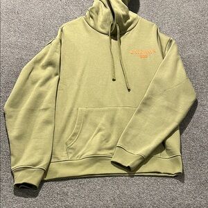 Gateways Olive Green Hoodie with Orange Logo
